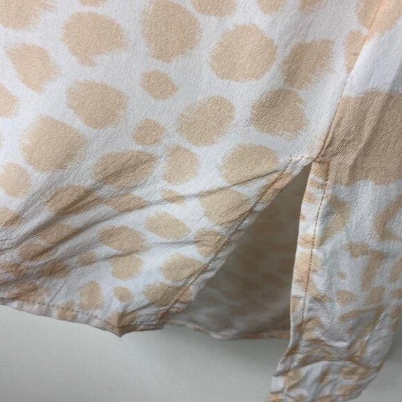 Equipment 100% Silk Sleeveless Tunic Top Size Medium Blush Pink Blouse Leopard M - Picture 8 of 8